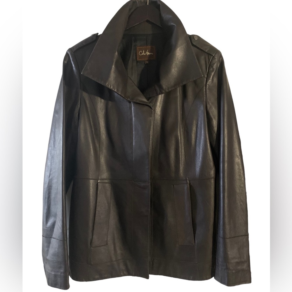 Cole Haan Lambskin Jacket
